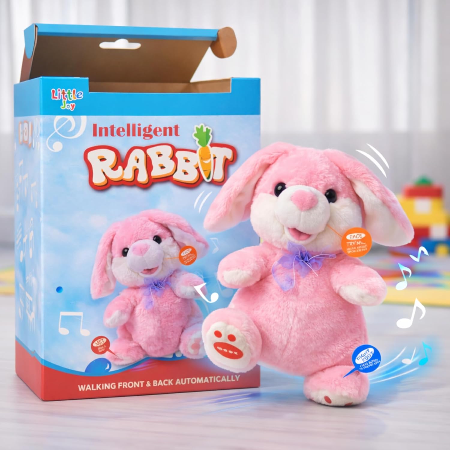 Gurtoy Interactive Walking Rabbit Toy for K... (Age 3-8 Yrs) - Buy ...